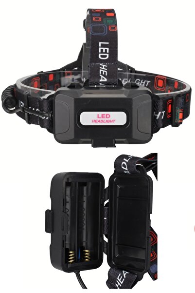 usin Şarjlı 3 Mod Yüksek Işık Gücü Zoom Flaşörlü Arka Işıklı Avcı Balıkçı Kamp Kafa Feneri Kafa Lambası