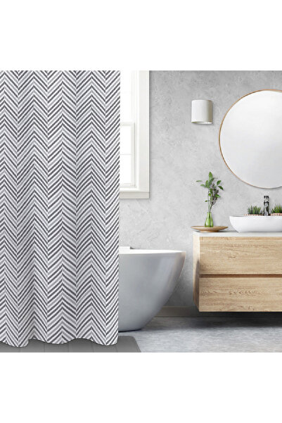 Safdie ستارة حمام طويلة الأمد مطبوعة بالكامل بنقشة شيفرون متعددة الألوان، 178...