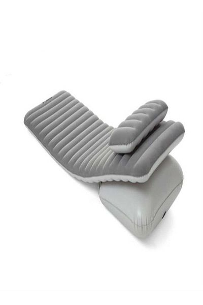 BESTWAY Inflatable Relaxation Chair with Velvet Texture