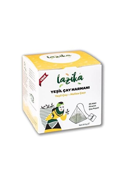 LAZİKA Lazika Yeşil Çay Harmanı - Melisalı Yeşil Çay
