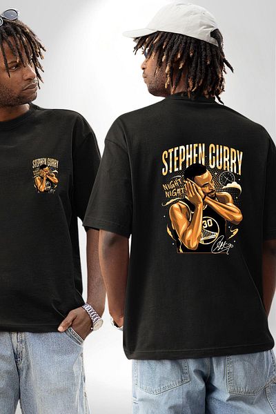 Angemiel Basketball Legend King of Basketball Black Oversize Women Men Front and Back Printed T-Shirt