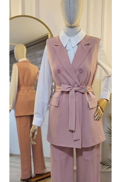 Tebrikler tekstil Women's Summer Hijab Suit Model G2304
