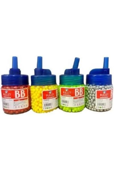 Toybox Toys-Box Soft Bullets Set of 800 Pieces for Toy Guns - Multicolored