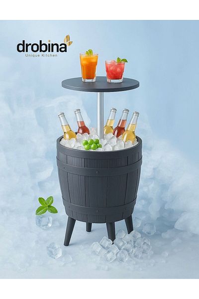 drobina Dropina table with icebox