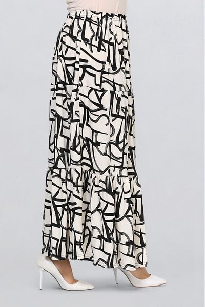 SHAVİL Layered Wrap Skirt,3 Layer Skirt,Hijab Skirt,Mother Gift,Lover Gift,Comfortable Skirt