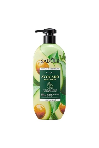 SADOER Sadur Shower Gel 98% Avocado for Whitening and Deep Cleansing Body - 4...