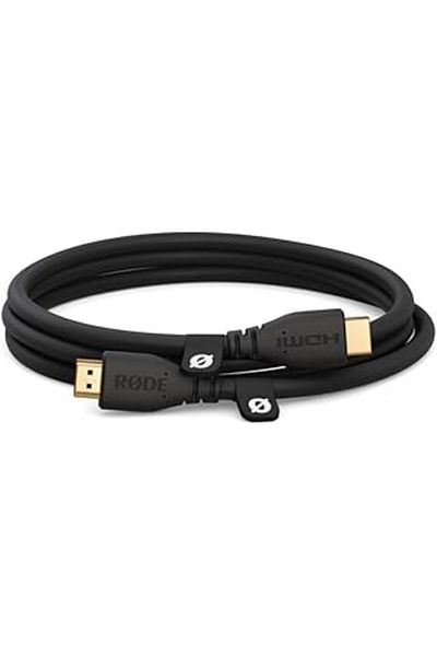 ASİTAN Røde Hdmi-1.5 Premium High Speed ​​Hdmi Cable with Ethernet (1.5M/5Ft, Black)