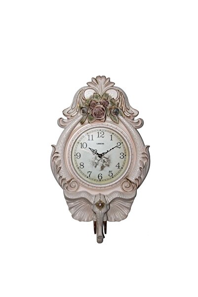 Store Duvara Asmalı Filli Saat 67*40 Cm