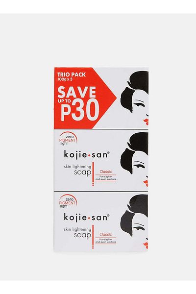 Kojie Skin Lightening Soap Pack of 3 3x100grams
