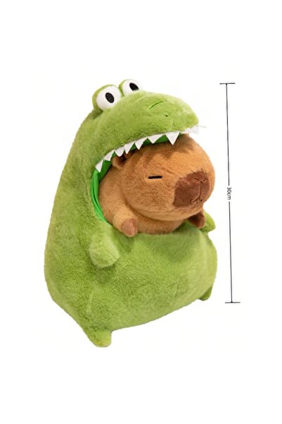 victiny Capibara Crocobara, Plush Toy, VICTINY® Premium Quality Brown + Set of 2 Capybara Plush Toys VICTIN