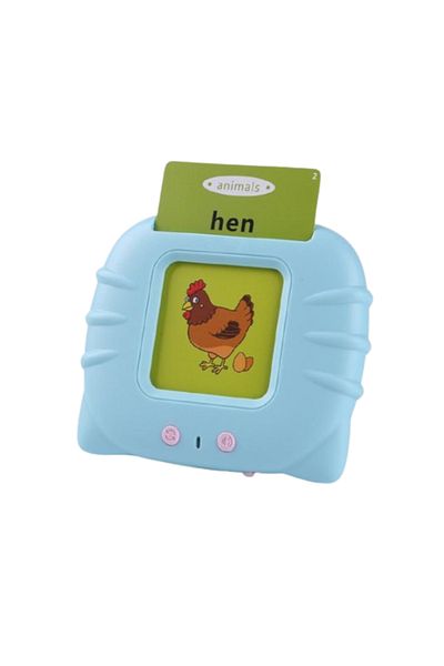 victiny English Learning Device Victiny ® Cat Type with 112 Cards / 224 Words for Kids. Device with Voice F