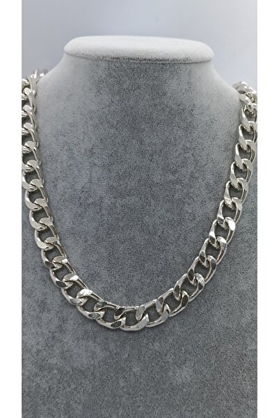 NETİCE ÖYLEK قلادة سلسلة من الفولاذ المقاوم للصدأ