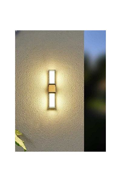 LightPlanet Aplica LED pentru iluminat Exterior, Gd,12 W 3000k 1200lm