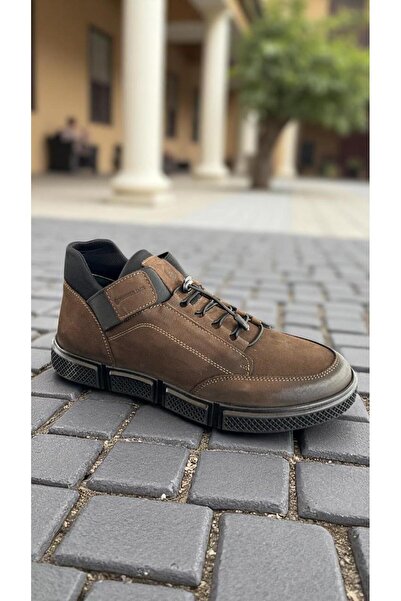 Hammer Jack Bilbao Brown Torje Genuine Leather Full Orthopedic Casual Daily Men's Shoes