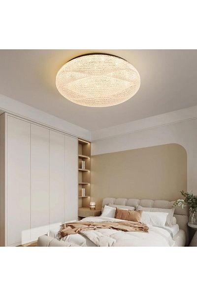 Jiju LED Ceiling Light 30 W White Modern D23cm With 3 Light Functions