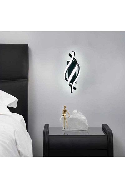 Jiju LED Wall Lamp Black 20 W 1000lm Cold/warm/neutral light
