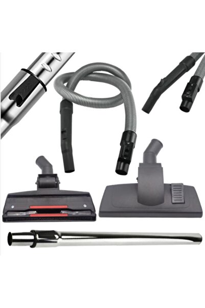 Ürkmez Ticaret Set de furtunuri pentru aspirator cu țeavă de oțel model Kangu...