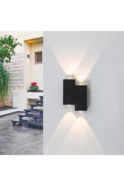 Jiju LED wall light IP65 Outdoor 4 W Warm light