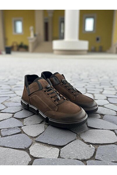 Hammer Jack Bilbao Brown Torje Genuine Leather Full Orthopedic Casual Daily Men's Shoes