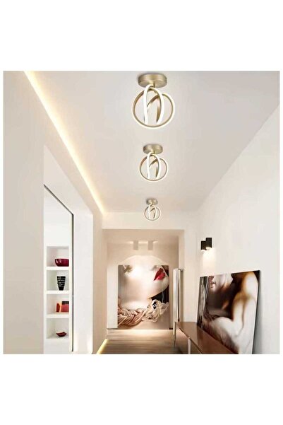 LightPlanet Lustra LED Auriu 28 W cu 3 functii lumina calda/rece/neutra