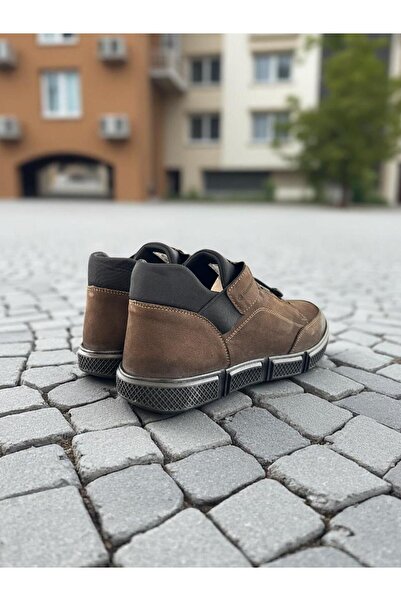 Hammer Jack Bilbao Brown Torje Genuine Leather Full Orthopedic Casual Daily Men's Shoes