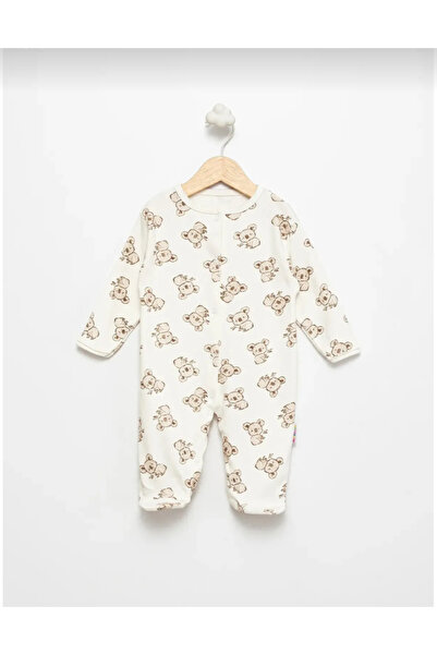 Baby Wings Cute Koala and Kangaroo Printed 3-Piece Unisex Jumpsuit Set 100% Cotton