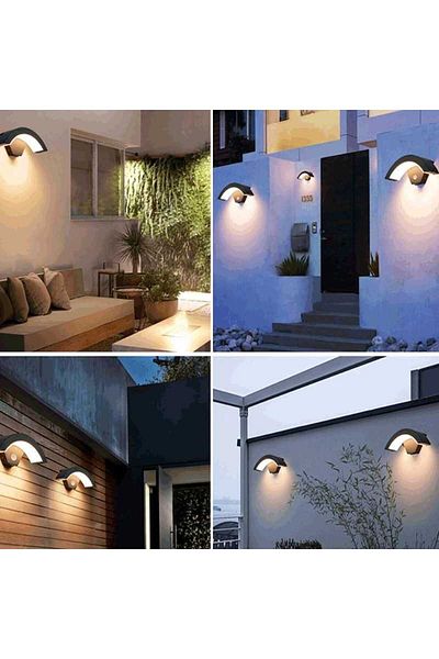 Jiju Outdoor LED Wall Lamp 9026 9 W 4000K Neutral Light