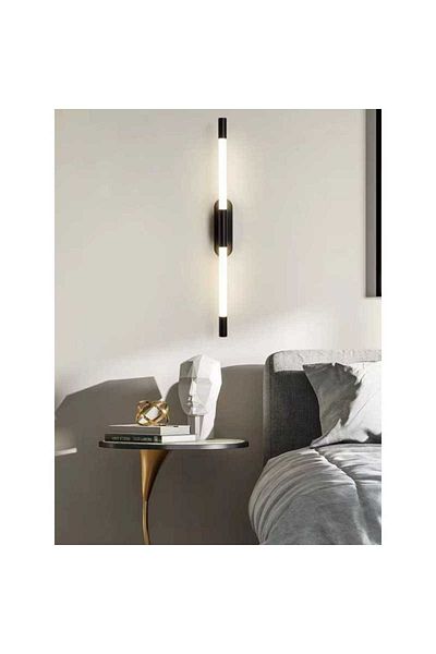 Jiju LED Wall Lamp 60cm 16 W Black 3 Types Of Light