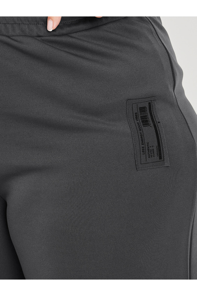 Styli Plus Size Wide Leg Joggers with Drawstring