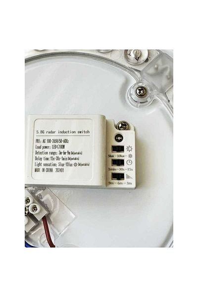 Jiju Wall Lamp With Radar Sensor 18 W D32cm
