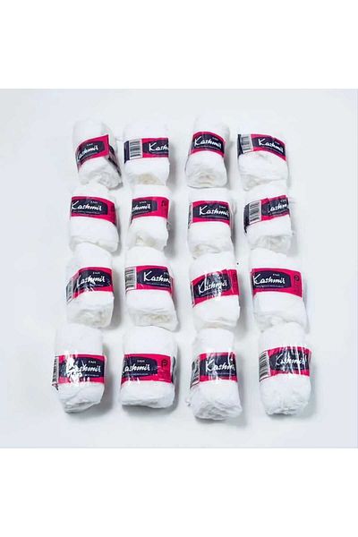 Kashmir 16-piece white cashmere yarn set
