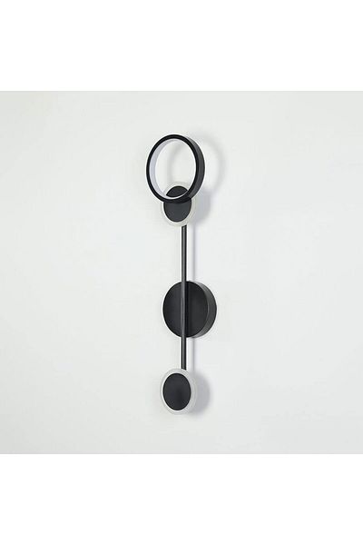 Jiju LED Wall Lamp 60cm 30 W Black 3 Types Of Light