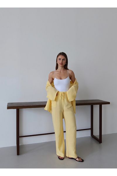 Melzgiyim Yellow Trousers