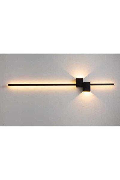 LightPlanet Aplica LED 100cm Bara design Minimalist Negru Moderna 38 W, 3 Tipuri De Lumina