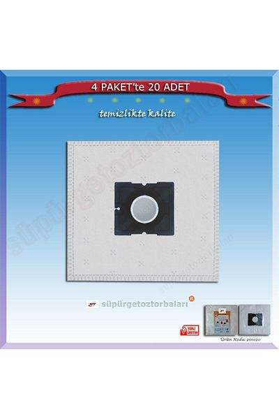 SİMTEL Sımtel Vega Vacuum Cleaner Dust Bag 20 Pieces 200120