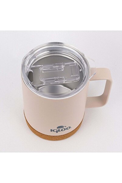 IGLOO Cork Mug 350ml Thermos Mug Cup Flask Beige