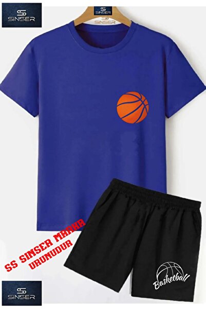 SS SİNSER Children's Unisex “Basketball Orange Ball“ Custom Printed Crew Neck...