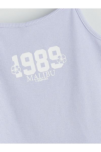 LC Waikiki Tricou cu guler pătrat pentru fetiță