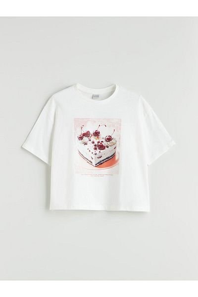 LC Waikiki Crew Neck Girl's T-Shirt