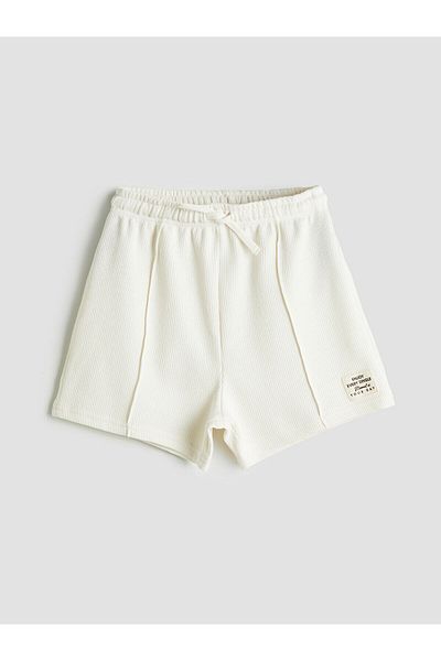 LC Waikiki Pantaloni scurți pentru fete cu talie elastică