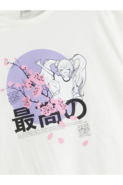 LC Waikiki Crew Neck Girl's T-Shirt