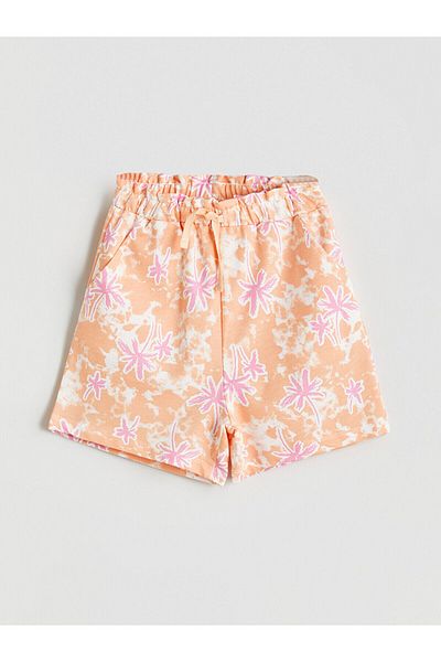 LC Waikiki Pantaloni scurți pentru fete cu talie elastică