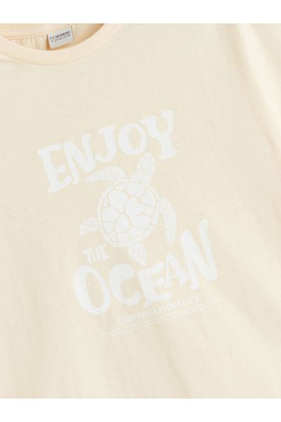 LC Waikiki Tricou pentru fetiță cu gât