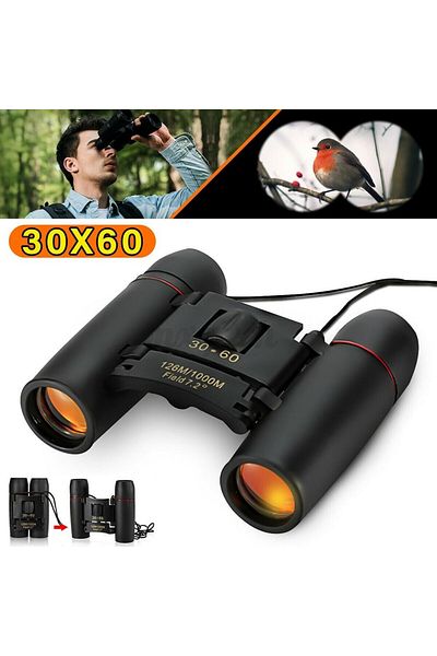 FOXMAG24 Professional binoculars for children/adults FOXMAG24® 30X60, 120-1000m, Black
