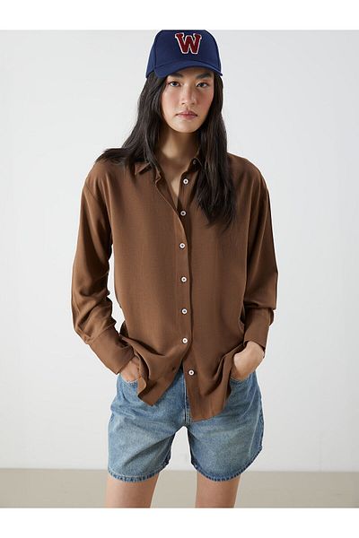 LC Waikiki Linen blend women's shirt