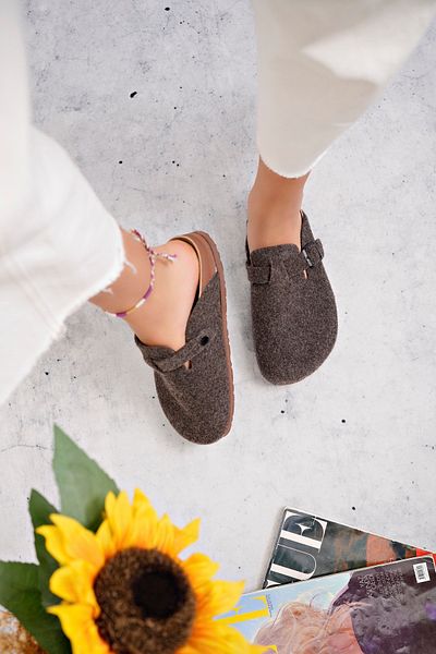 Polomia Comfort Γυναικεία Unisex Σόλα από φελλό Eva Comfort Fashion Χειμερινό κλειστό μπροστινό μοντέλο Sabo Daily Casual Home Slippers
