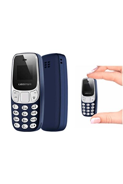 FOXMAG24 Μίνι τηλέφωνο FM ραδιόφωνο Bluetooth μοντέλο Nokia Dual Sim BM10 Μπλε