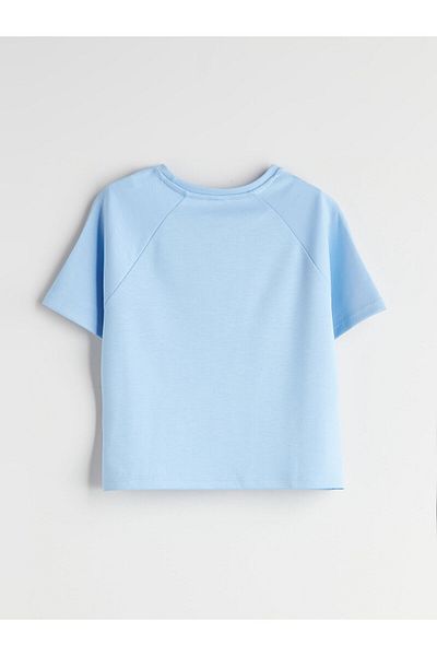 LC Waikiki Crew Neck Soft Touch Girl's T-Shirt