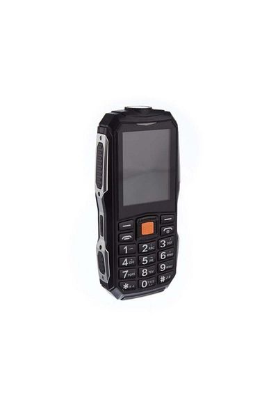 FOXMAG24 Rugged dual sim phone, powerful 13000 mAh battery, color display, flashlight, military