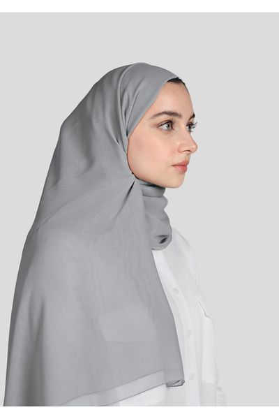AL JAMIL CHIFFON INDONESIA 2METER SHEILLA - GREY
